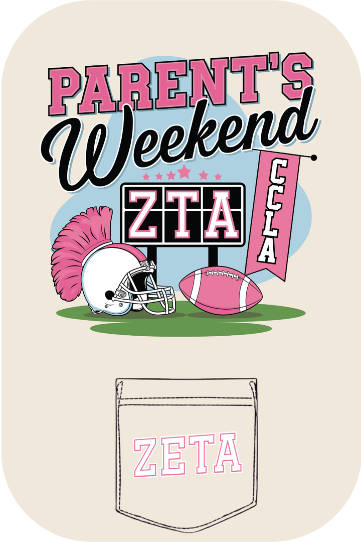 Custom Parents Weekend Zeta Tau Alpha