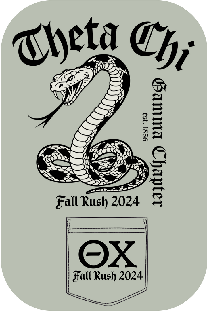 Custom Theta Chi Gamma Chapter Fall Rush