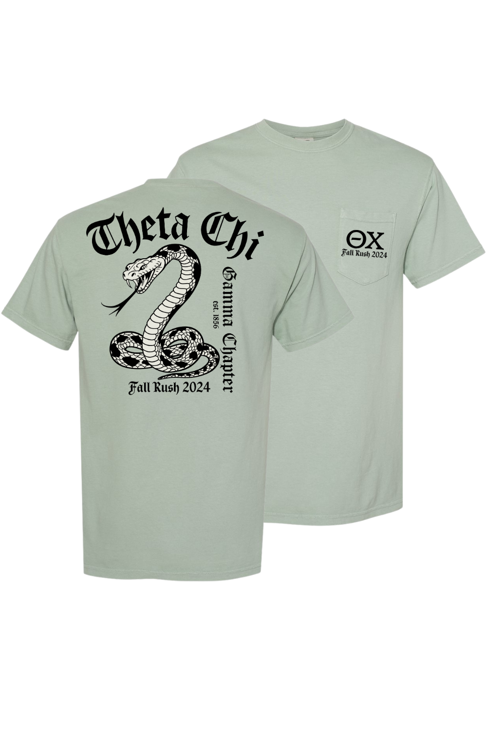 Custom Theta Chi Gamma Chapter Fall Rush