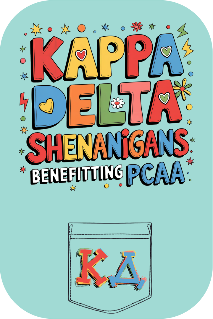 Custom Kappa Delta Shenanigans Benefitting PCAA