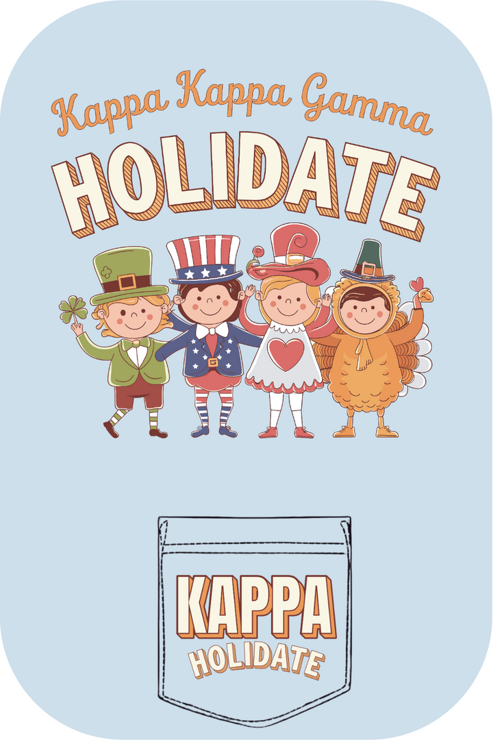 Custom Kappa Kappa Gamma Holidate