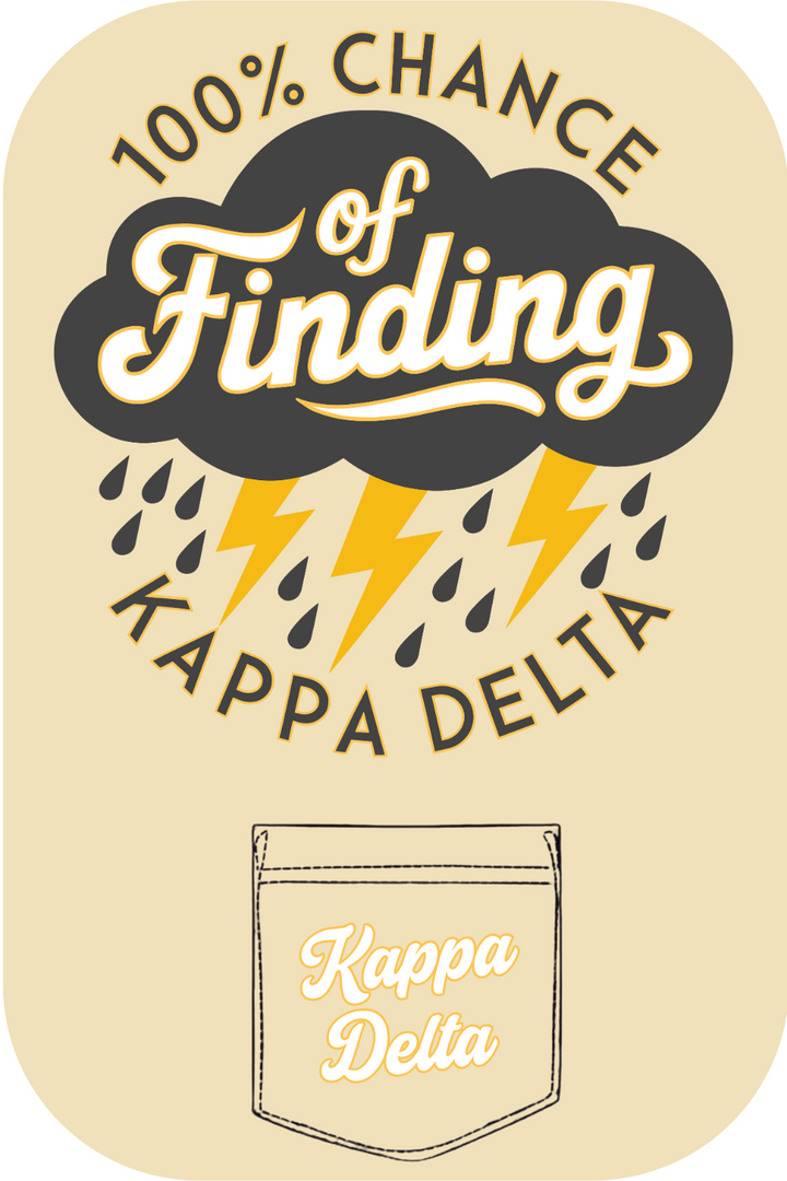 Custom 100% Chance of Finding Kappa Delta