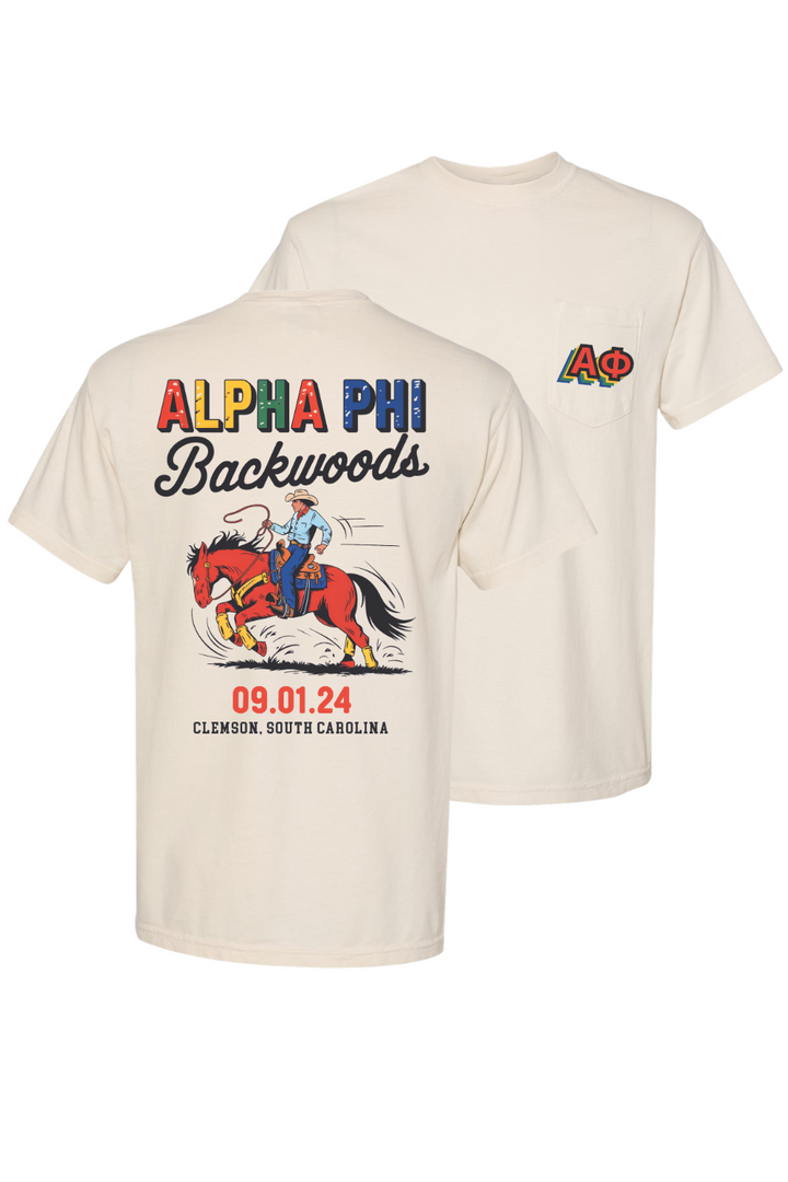 Custom Alpha Phi Backwoods