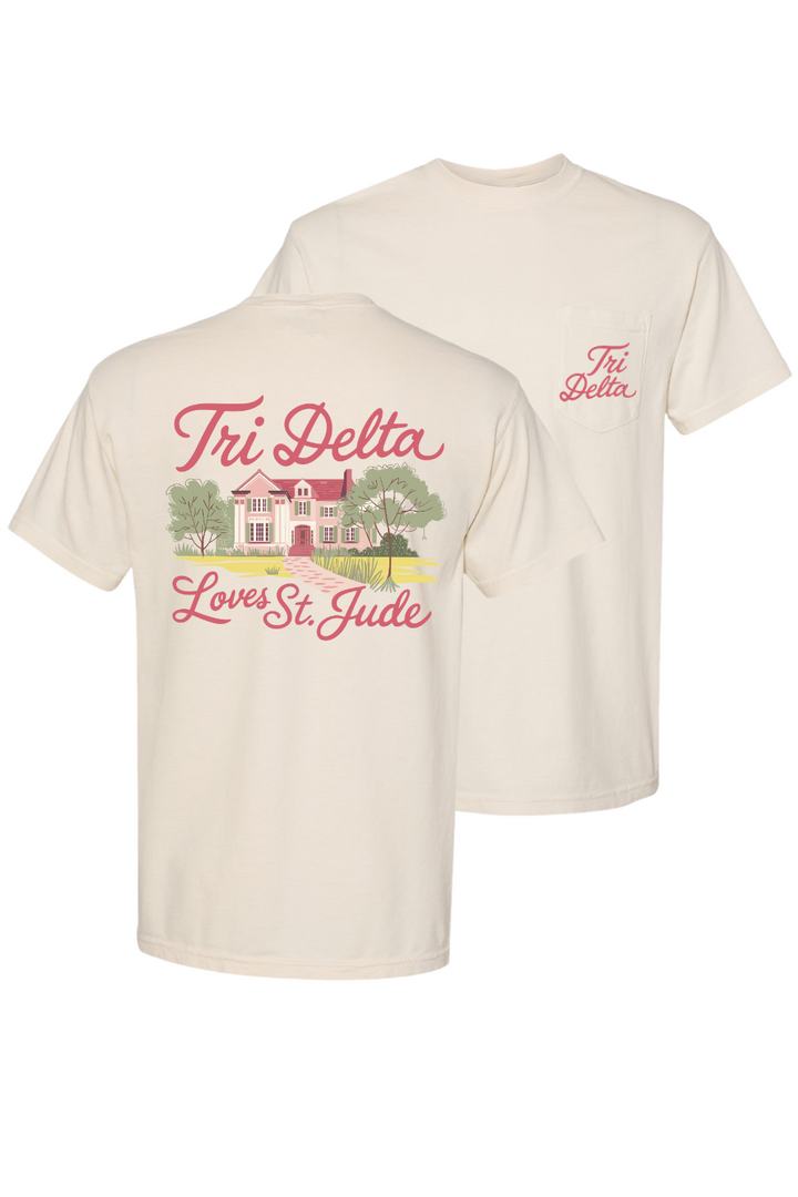 Custom Tri Delta Loves St. Jude