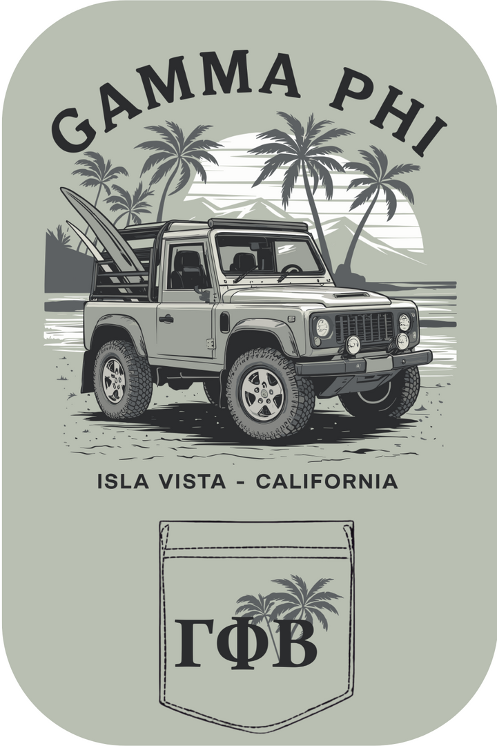 Custom Gamma Phi Isla Vista