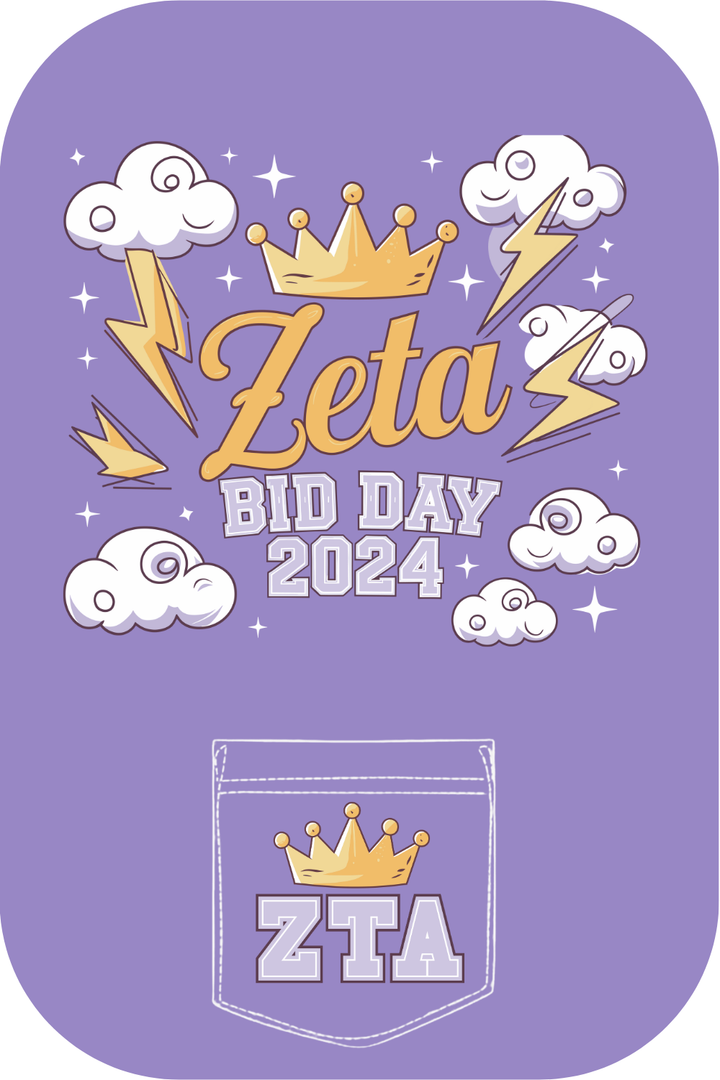 Custom Zeta Bid Day