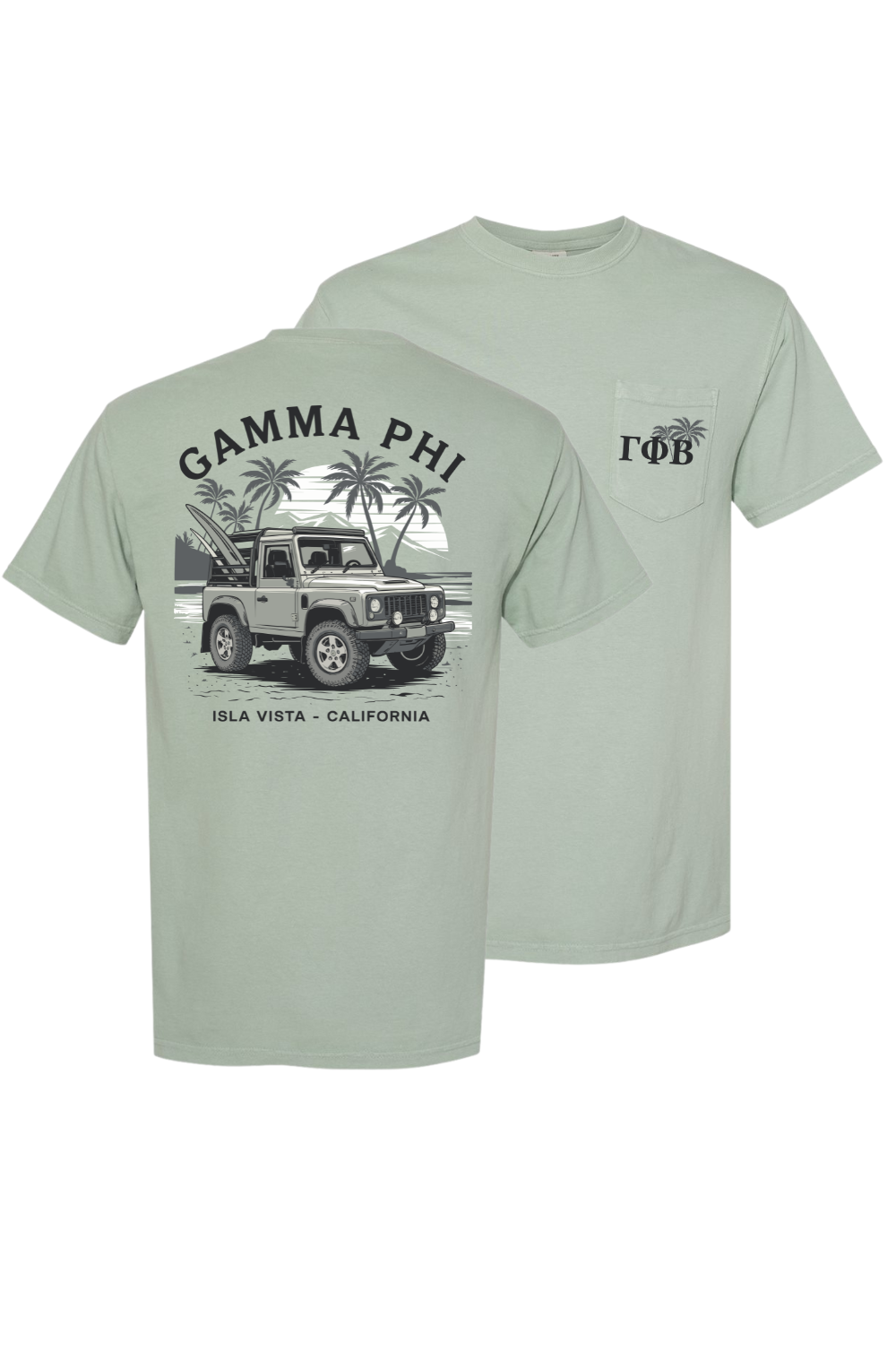 Custom Gamma Phi Isla Vista