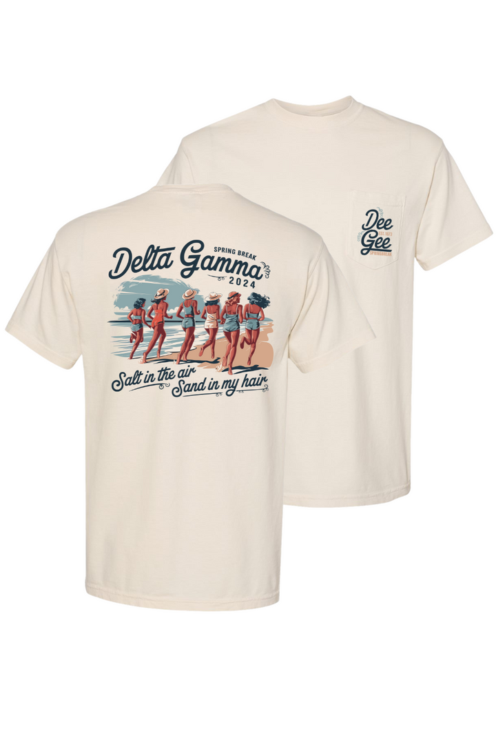 Custom Spring Break Delta Gamma Beach