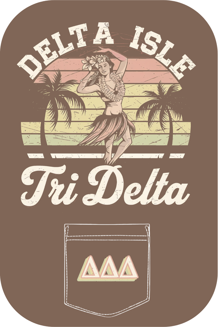 Custom Delta Isle Tri Delta