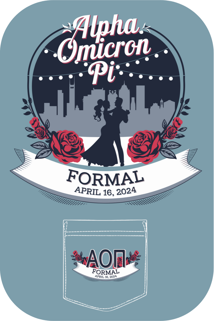 Custom Alpha Omicron Pi Formal