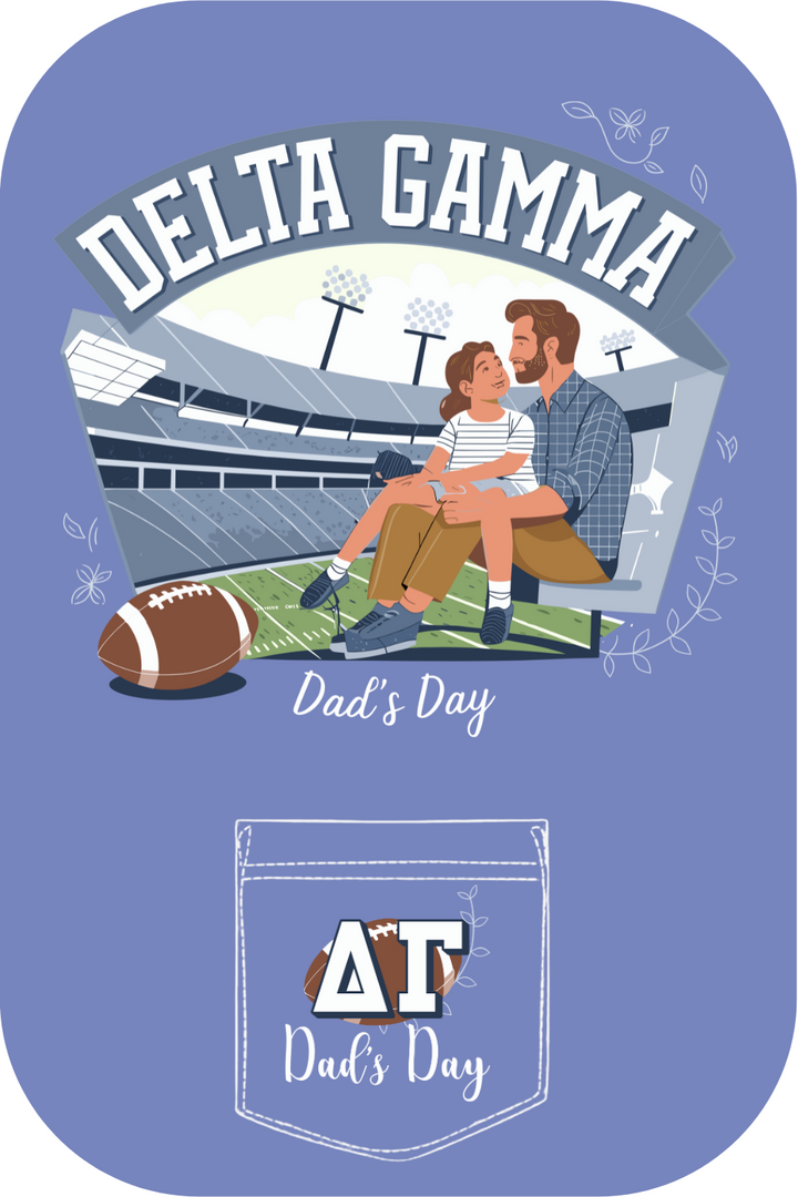 Custom Delta Gamma Dad's Day