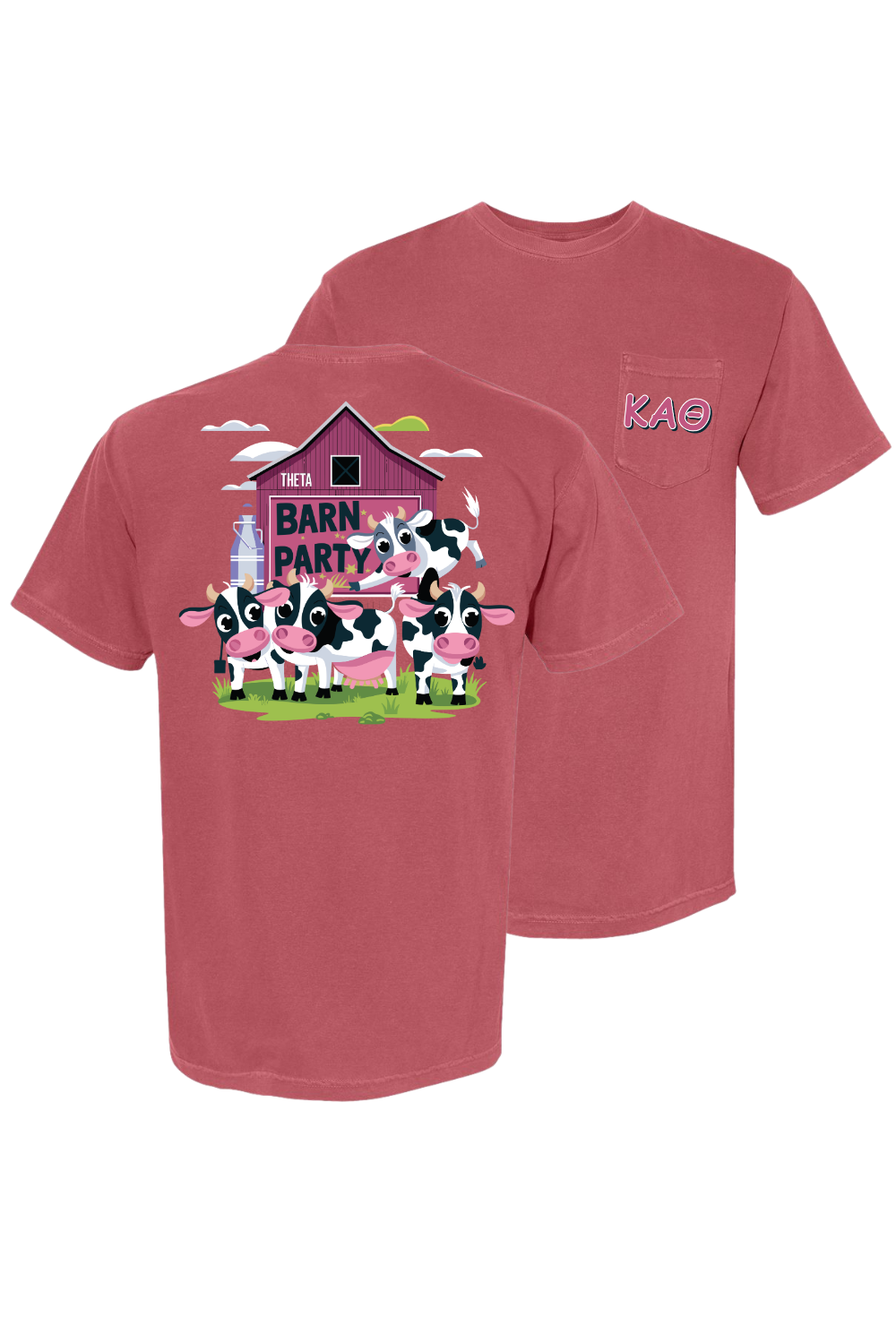 Custom Theta Barn Party