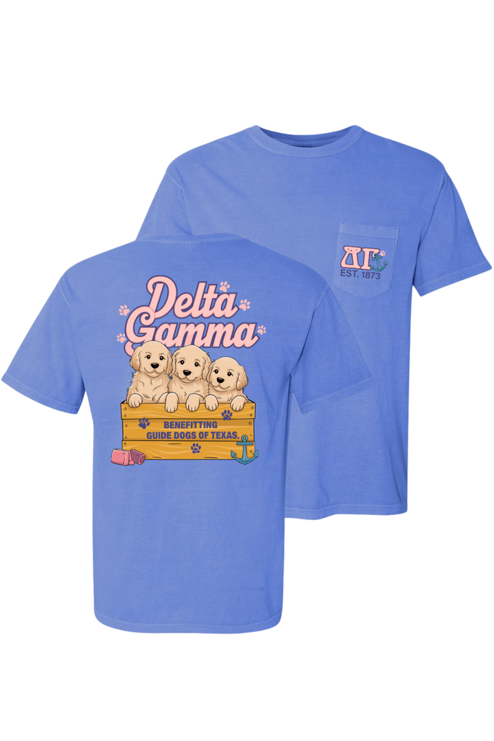 Custom Delta Gamma Benefitting Guide Dogs