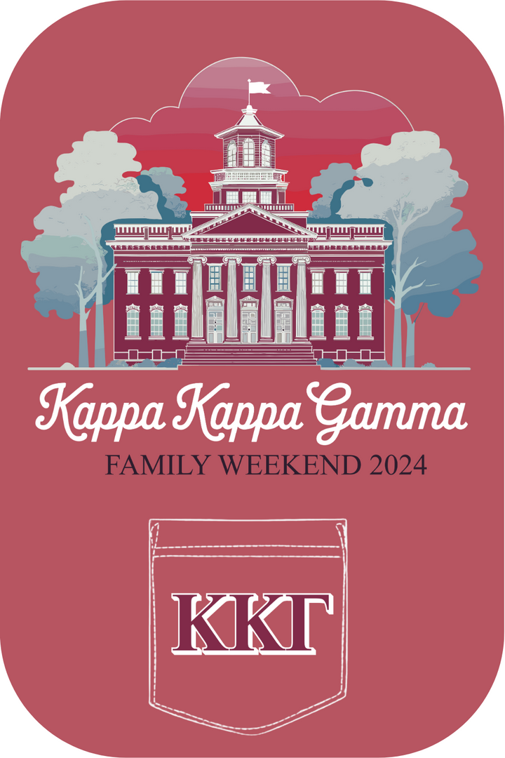 Custom Kappa Kappa Gamma Family Weekend