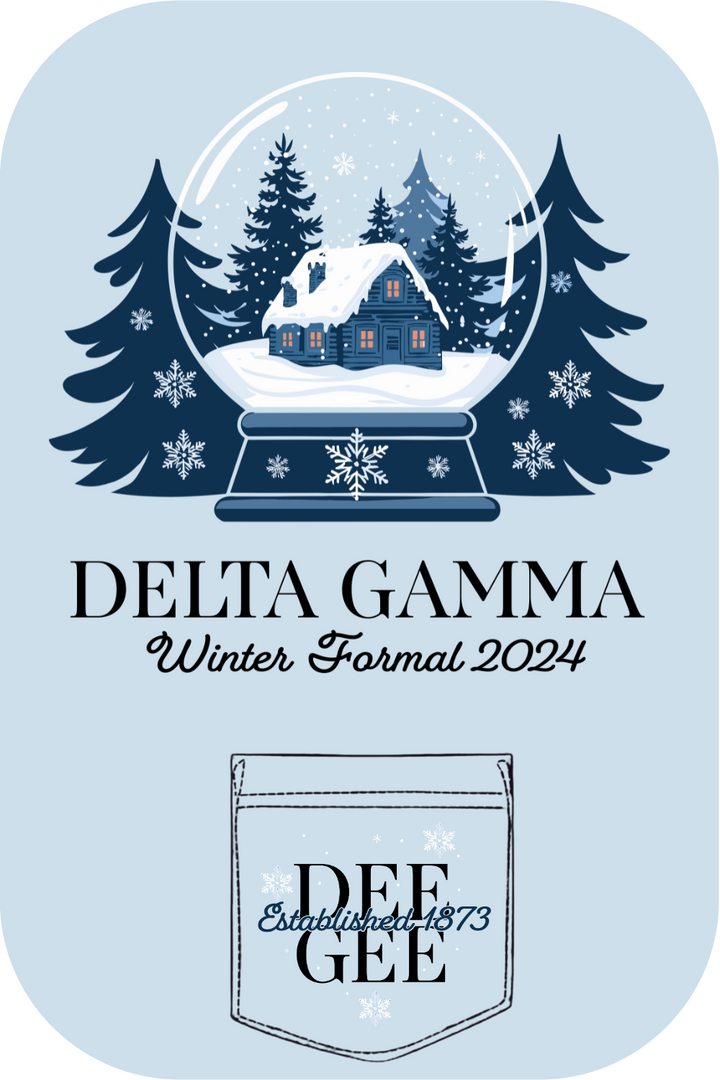 Custom Delta Gamma Winter Formal