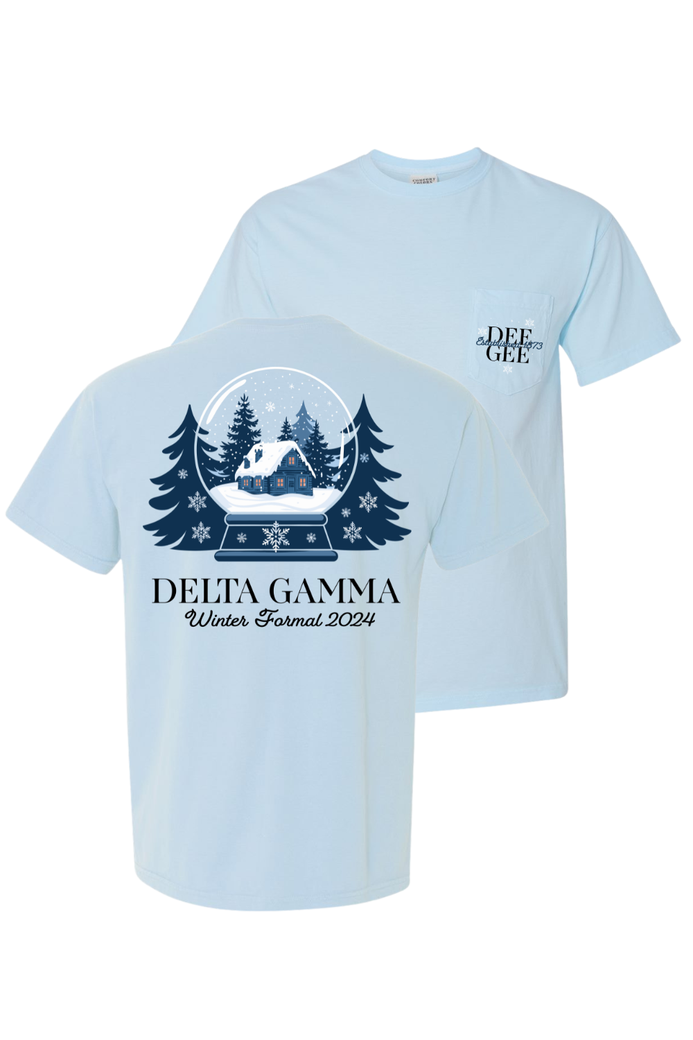 Custom Delta Gamma Winter Formal