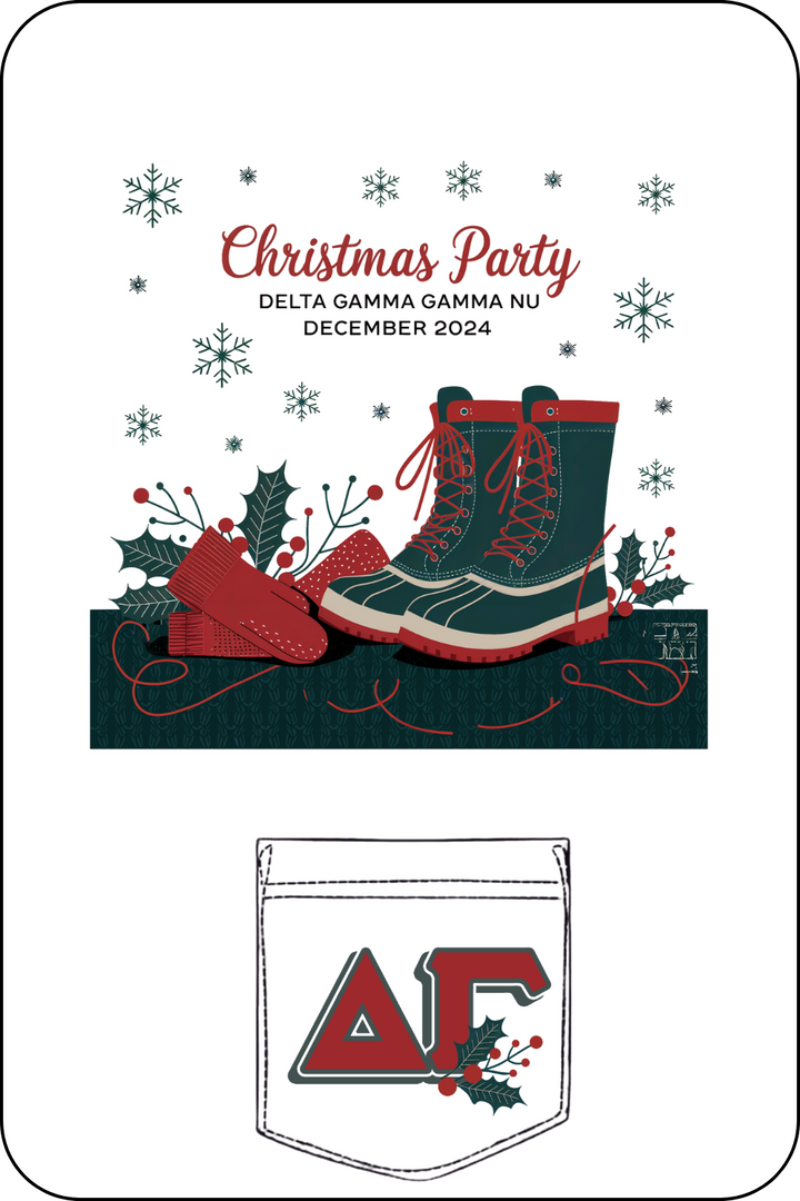 Custom Christmas Party Delta Gamma