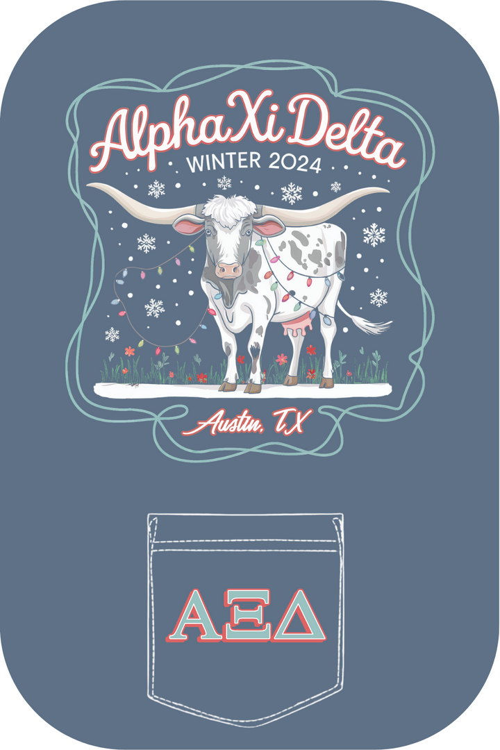 Custom Alpha Xi Delta  Winter