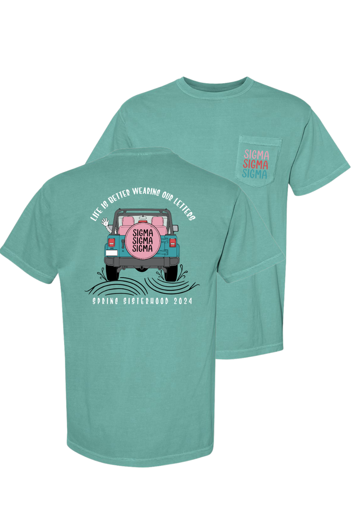 Custom Spring Sisterhood Sigma Sigma Sigma