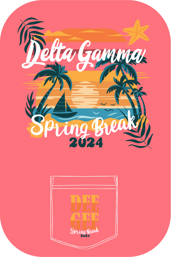 Custom Delta Gamma Spring Break