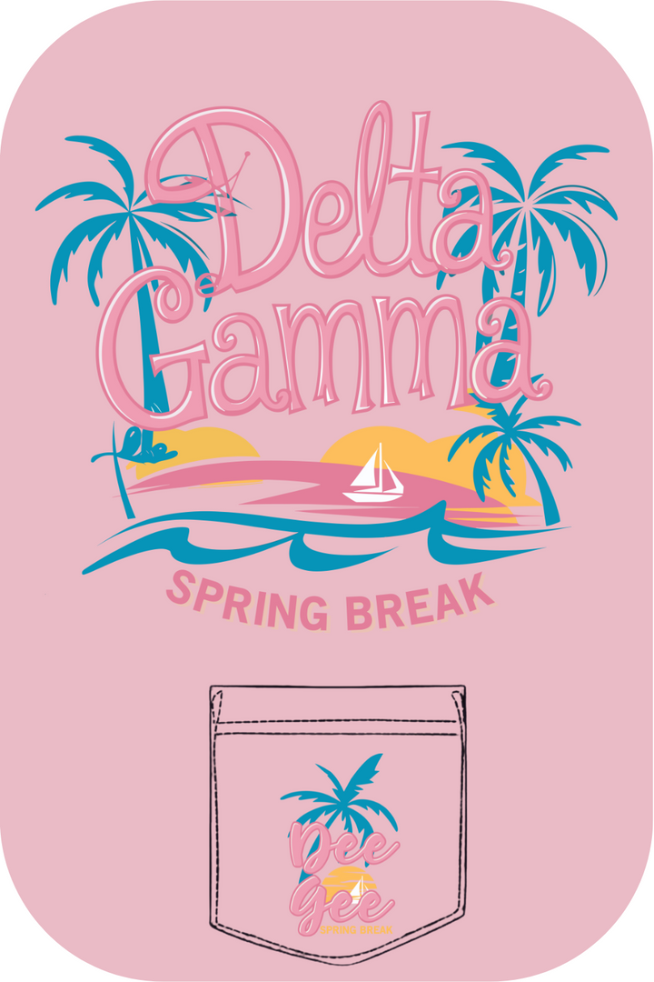 Custom Delta Gamma Spring Break