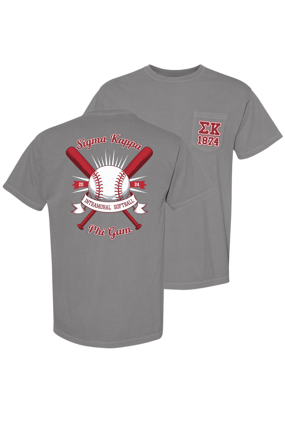 Custom Sigma Kappa Phi Gam Intramural Soft Ball