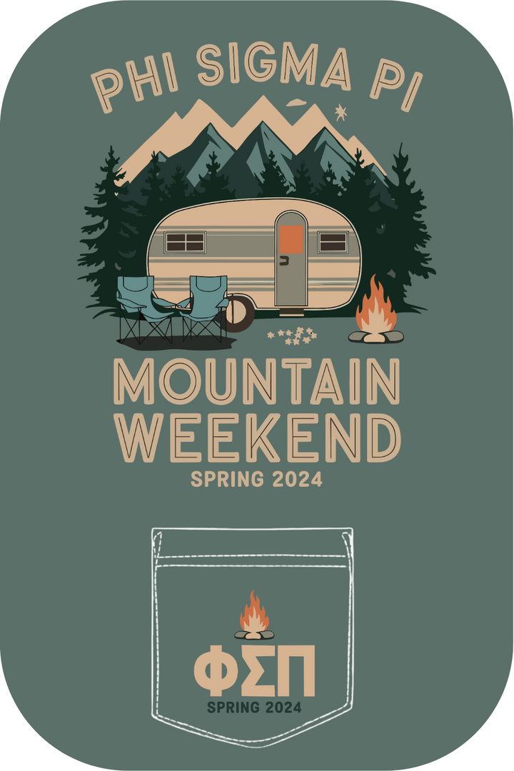 Custom Phi Sigma Pi Mountain Weekend