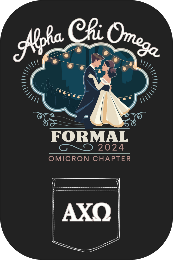 Custom Alpha Chi Omega Formal