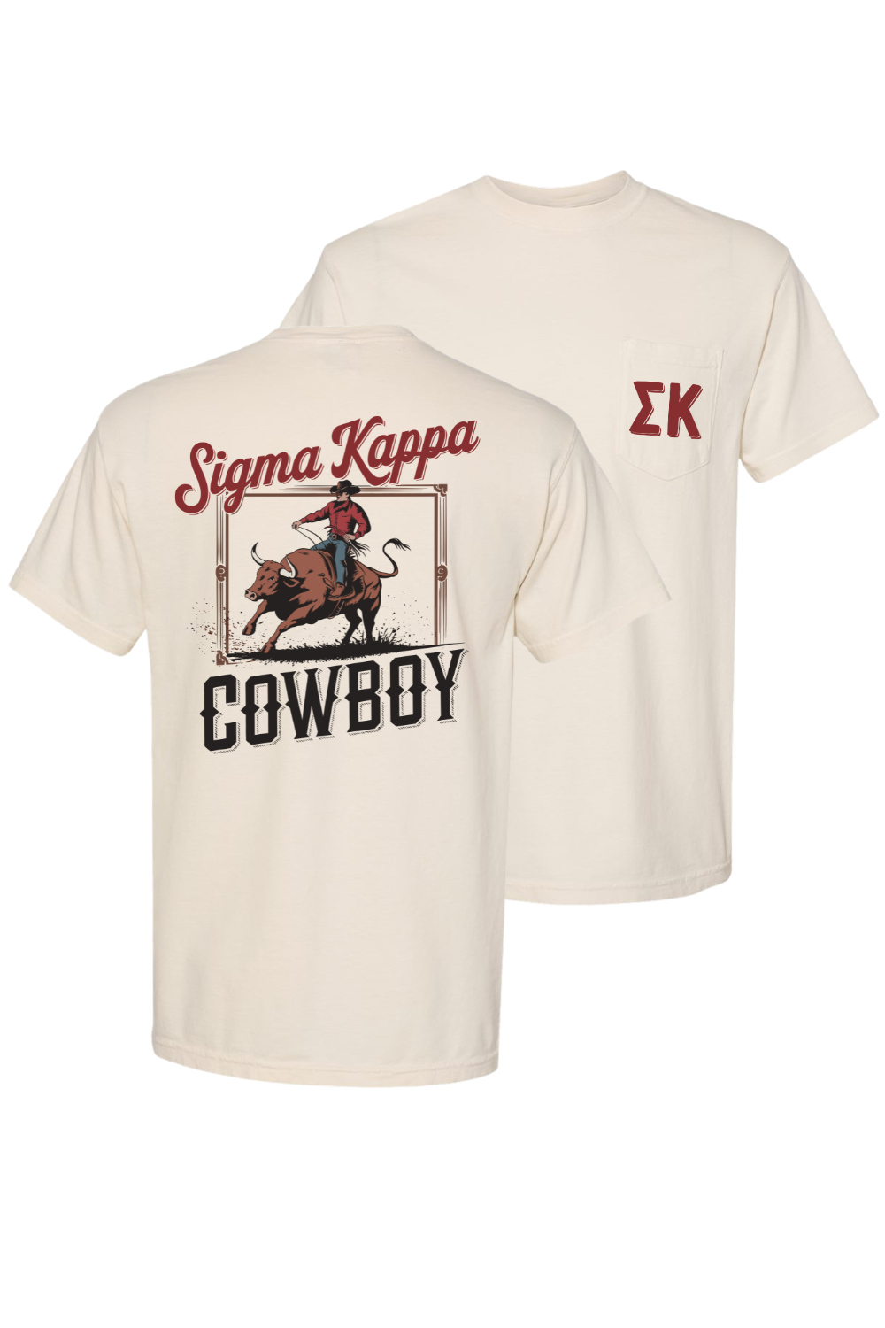 Custom Sigma Kappa Cowboy