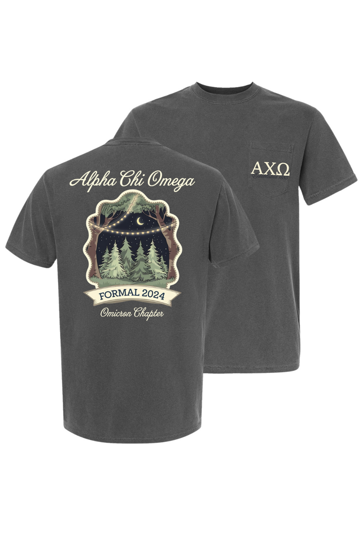 Custom Alpha Chi Omega Formal Omicron Chapter