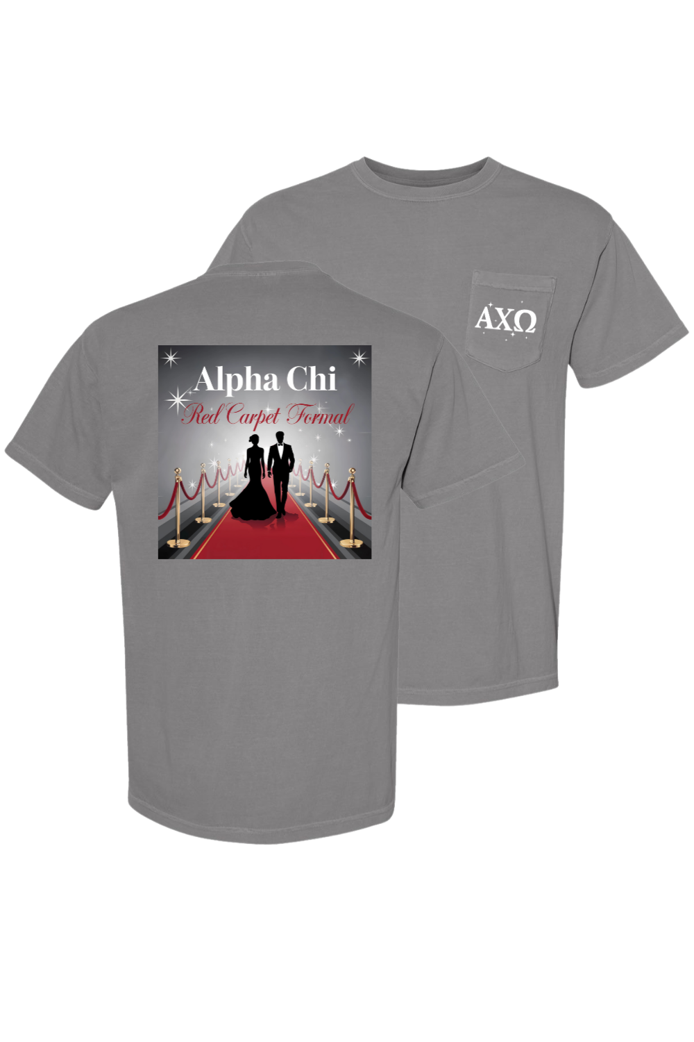 Custom Alpha Chi Red Carpet Formal