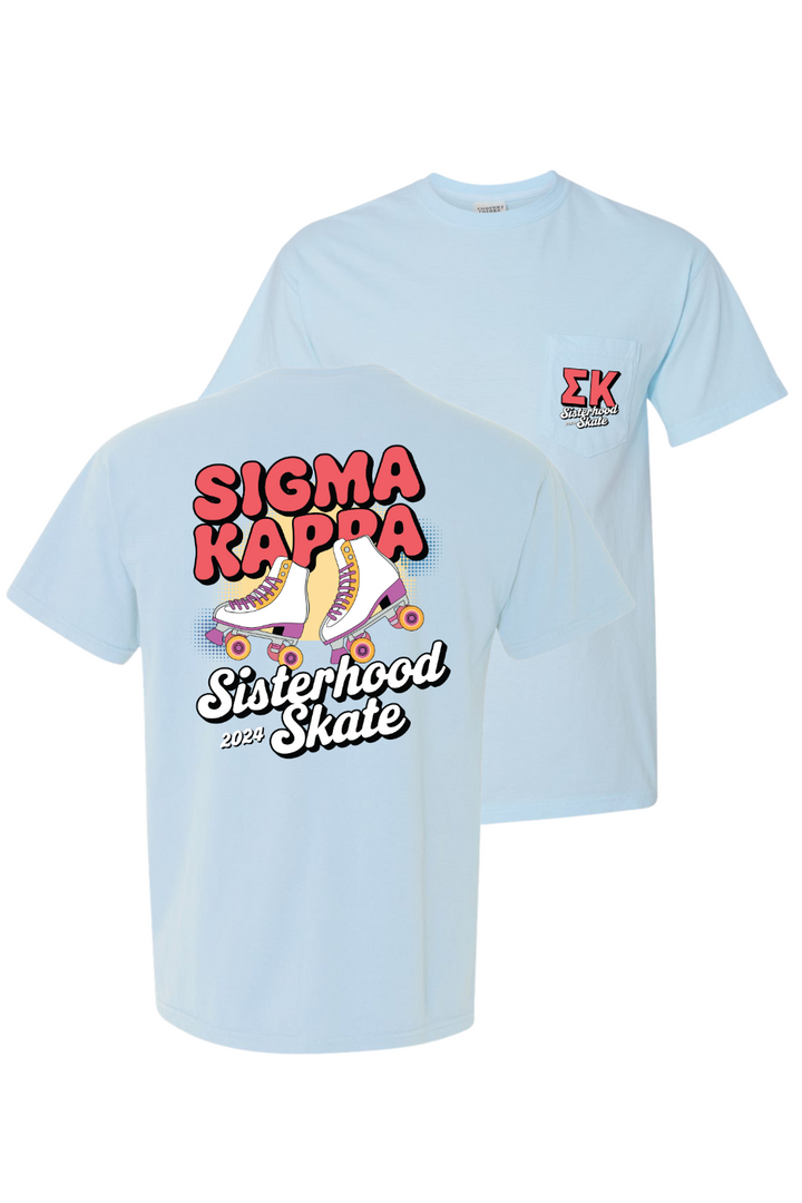 Custom Sigma Kappa Sisterhood Skate