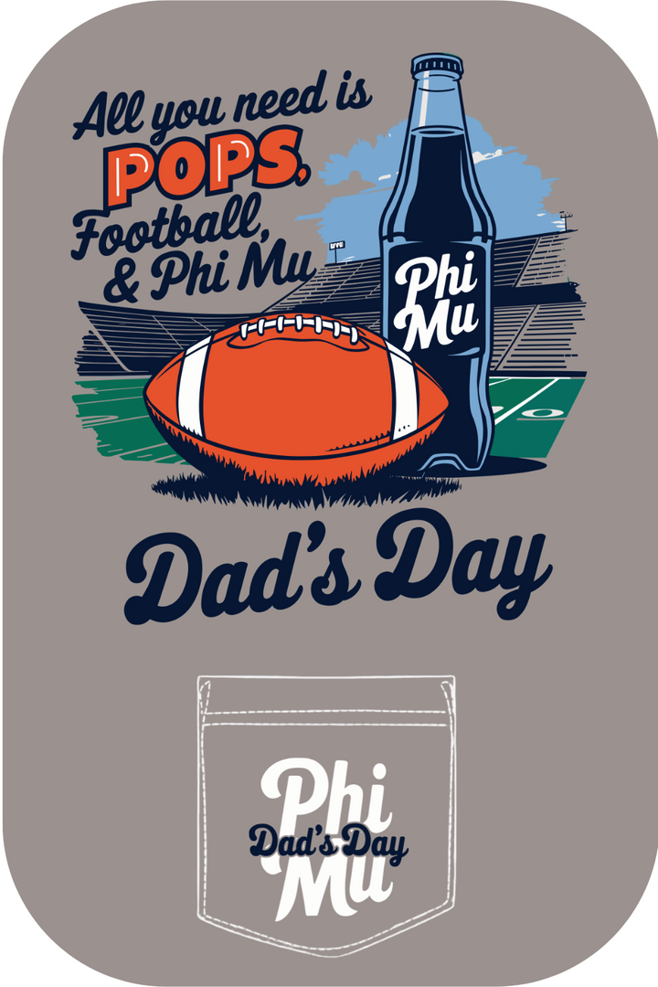 Custom Phi Mu All You Need Is Pops