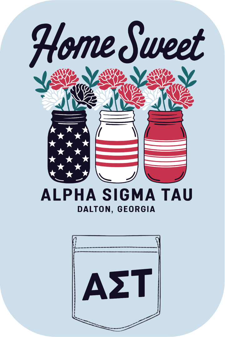 Custom Home Sweet Alpha Sigma Tau