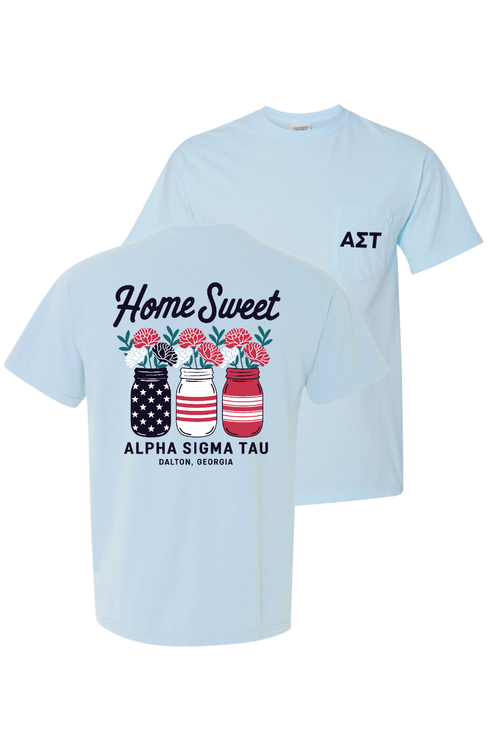 Custom Home Sweet Alpha Sigma Tau