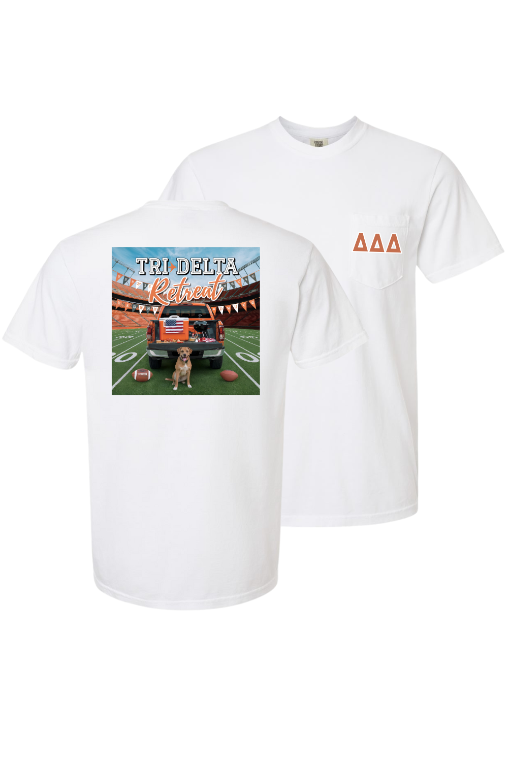 Custom Tri Delta Retreat Football Game