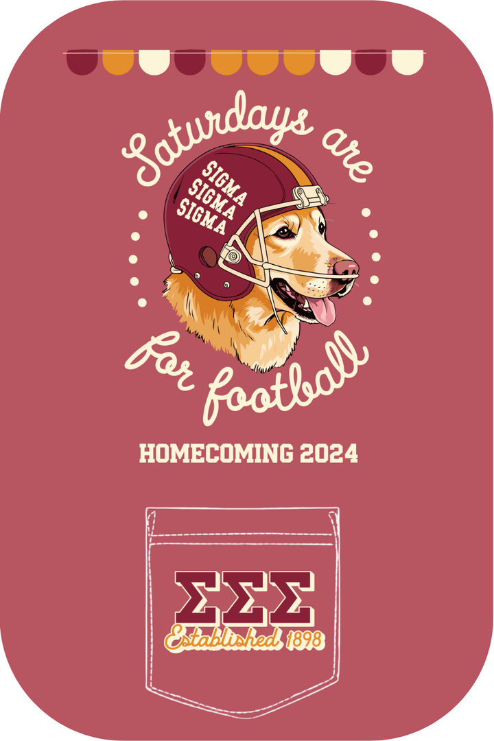 Custom Saturdays Are For Football Homecoming