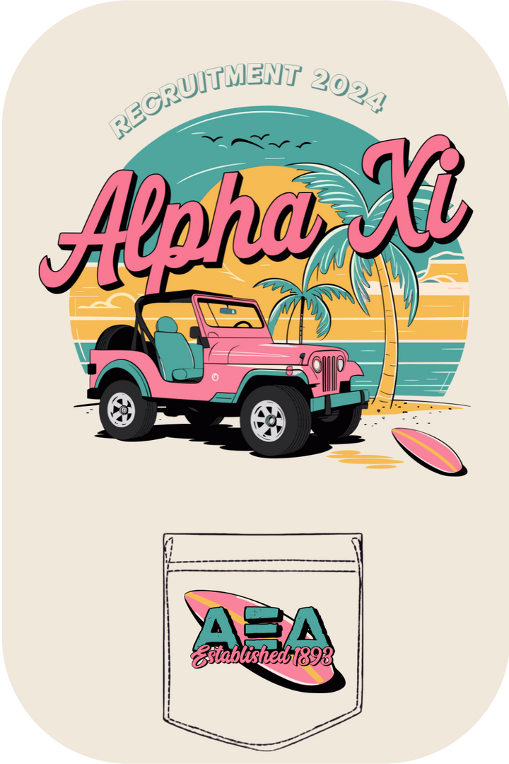 Custom Recruitment Alpha Xi