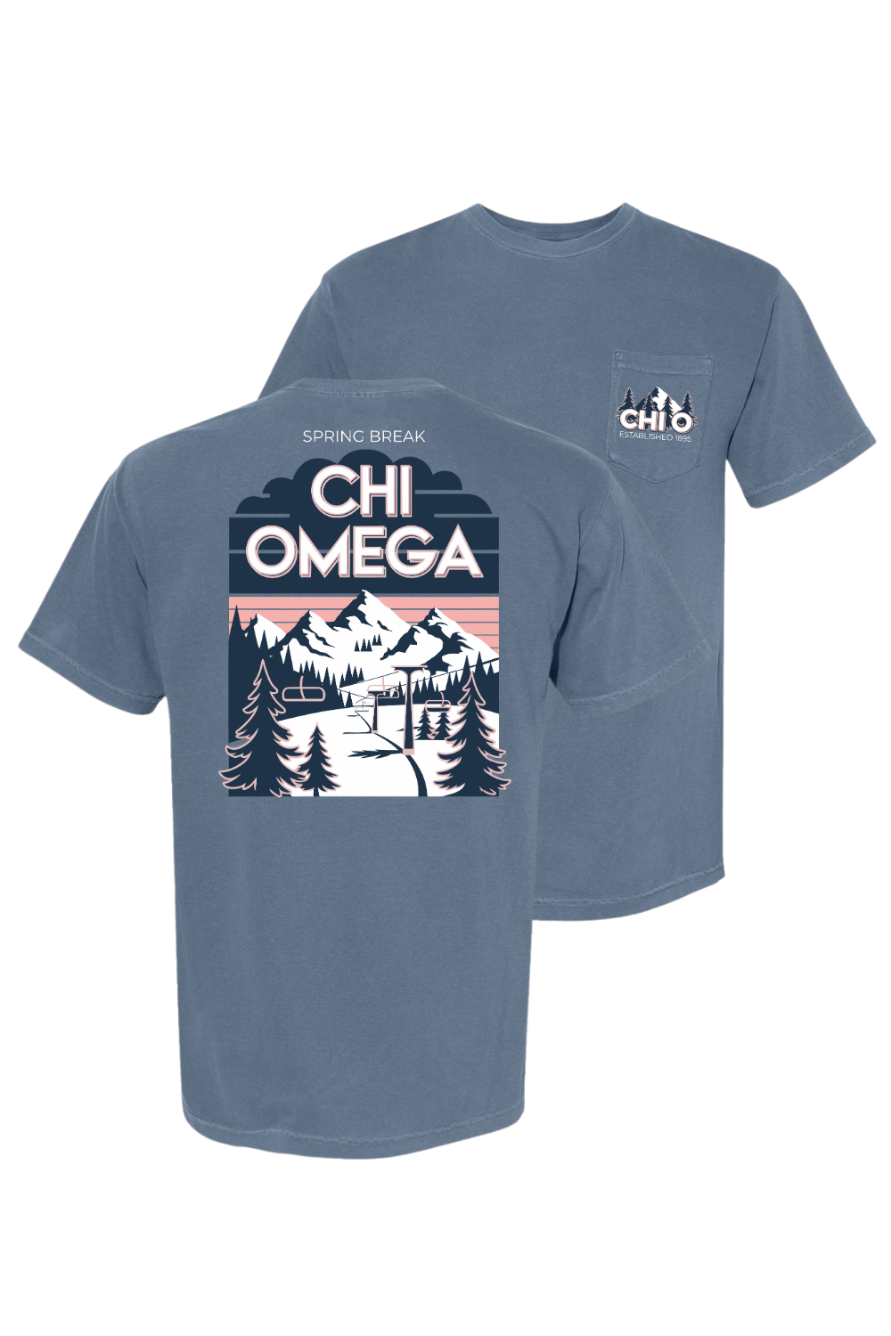 Custom Chi Omega Winter