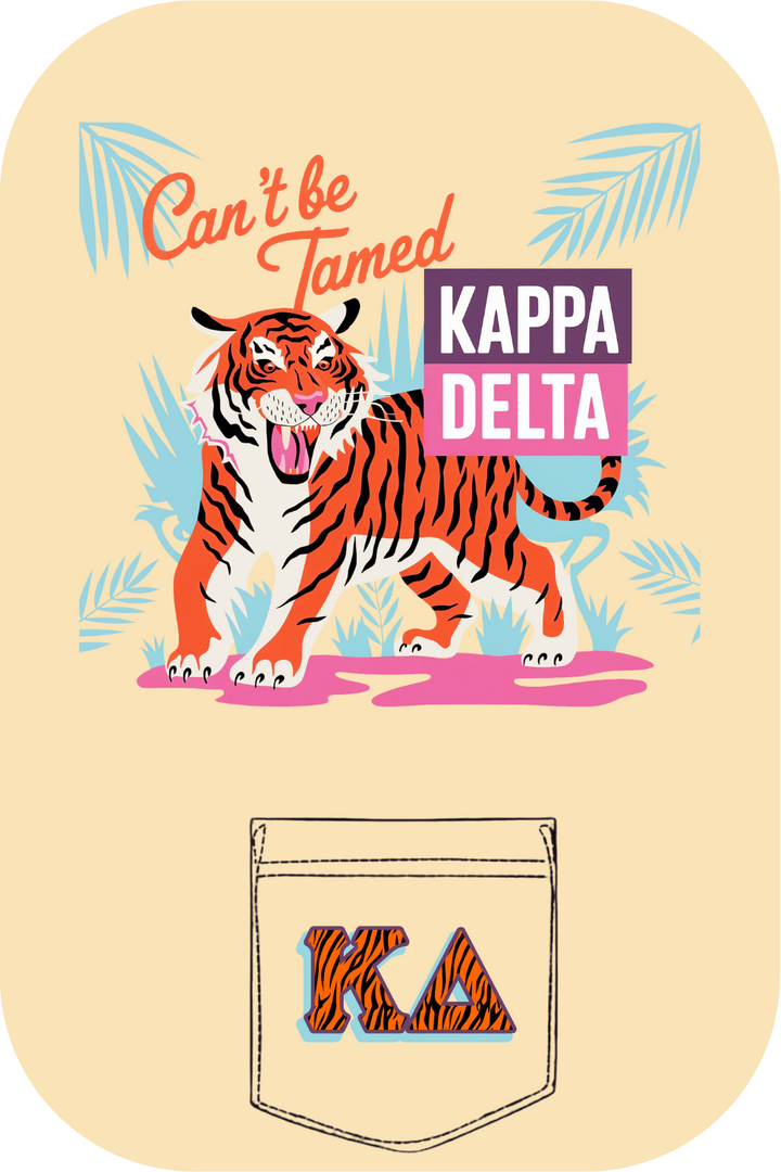 Custom Can't Be Tamed Kappa Delta