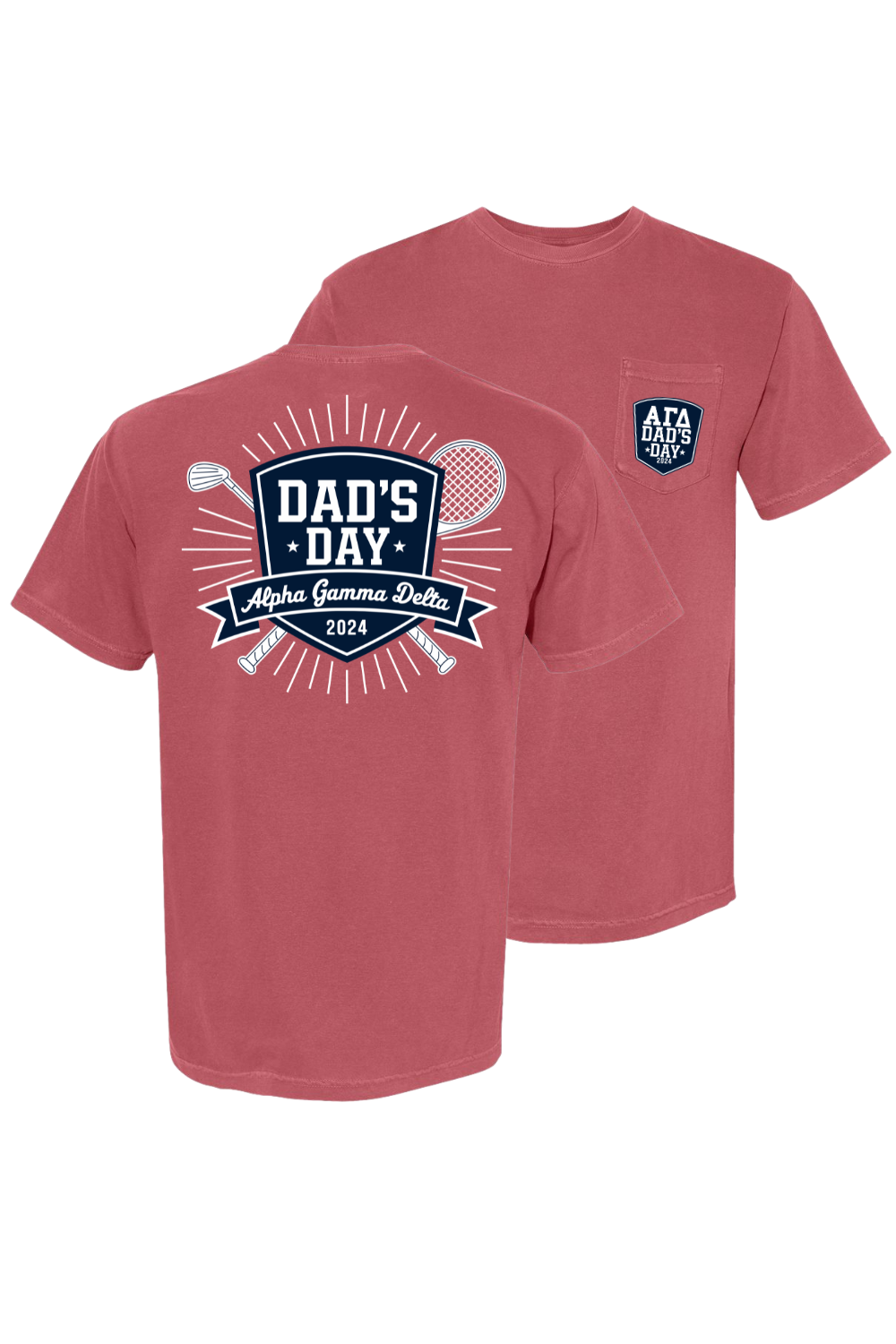 Custom Alpha Gamma Delta Dad's Day