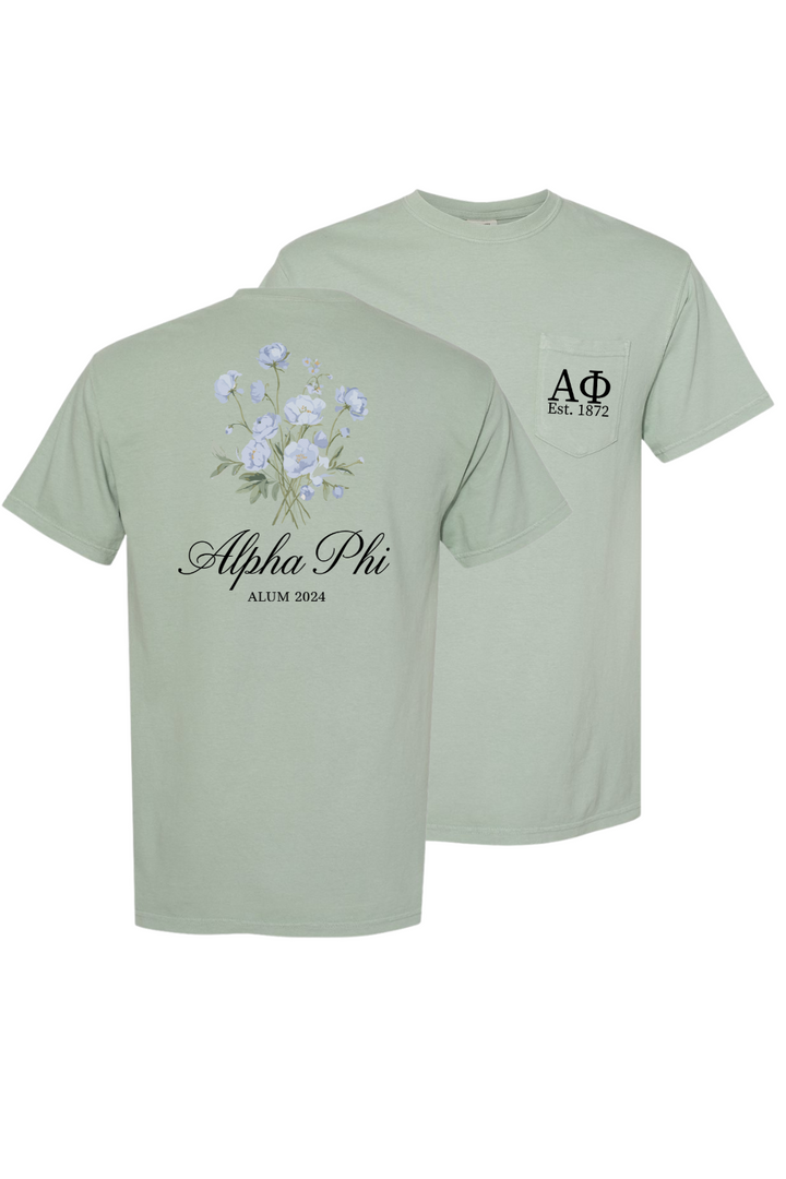 Custom Alpha Phi Alum Lavander