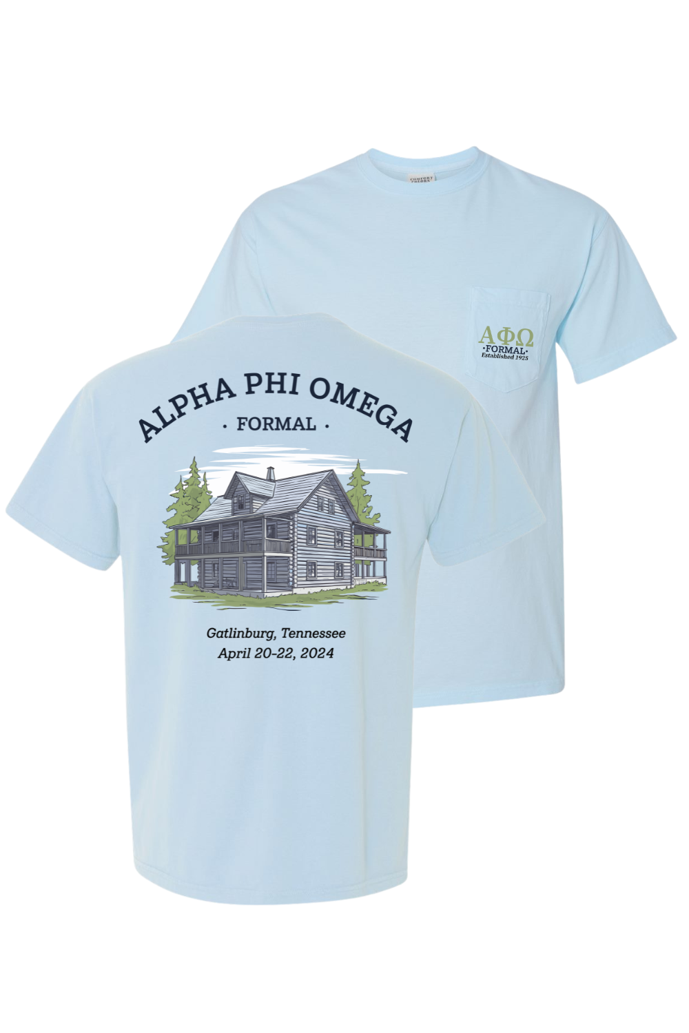 Custom Alpha Phi Omega Formal