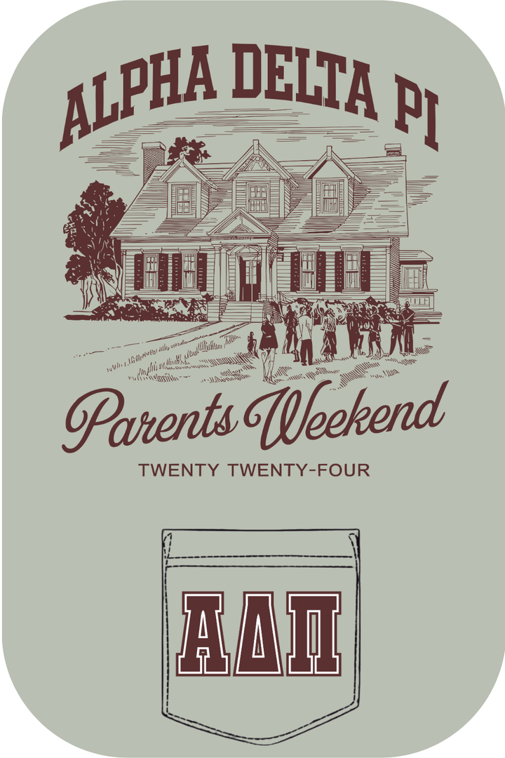 Custom Alpha Delta Phi Parents Weekend