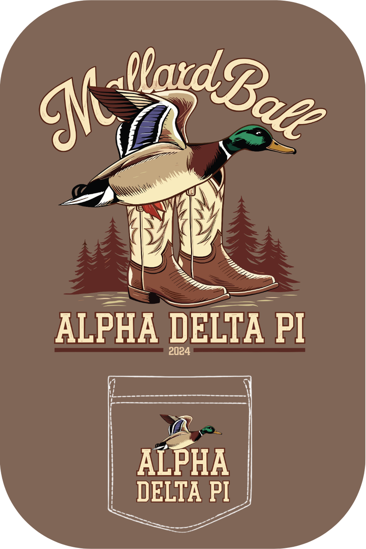 Custom Mallard Ball Alpha Delta Pi