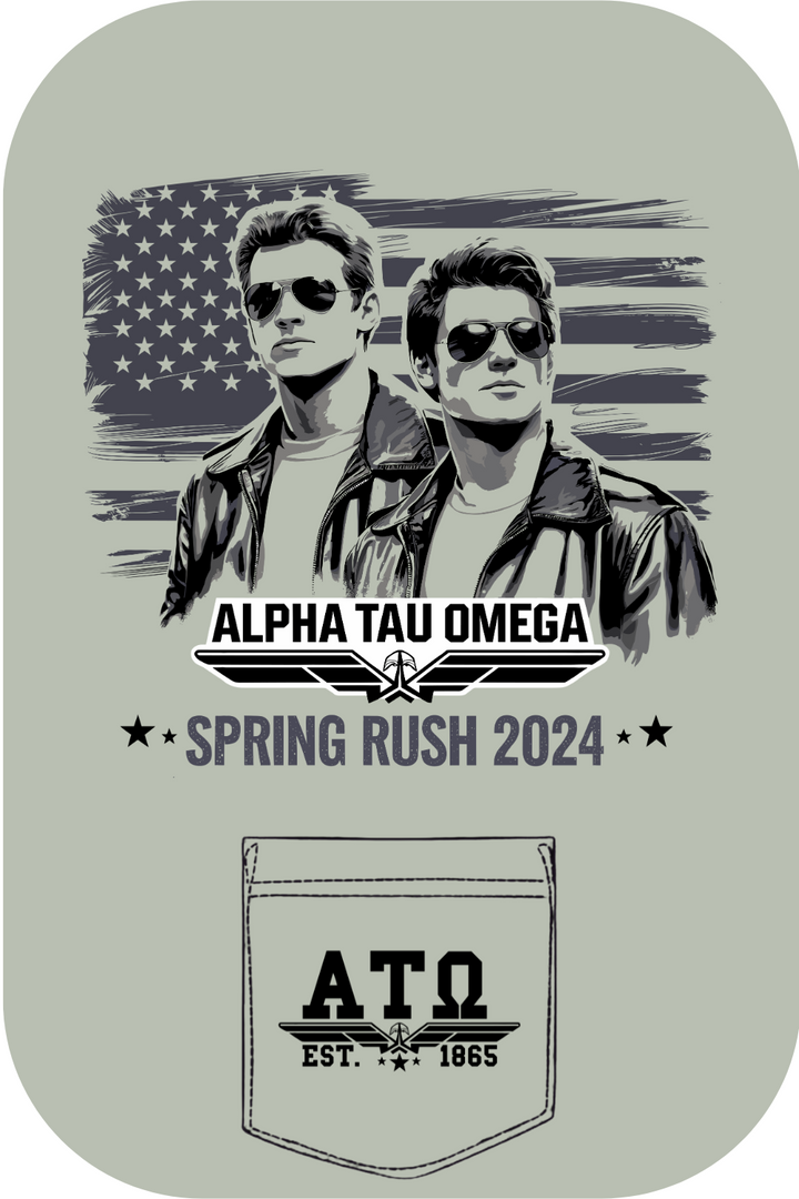 Custom Alpha Tau Omega Spring Rush Action