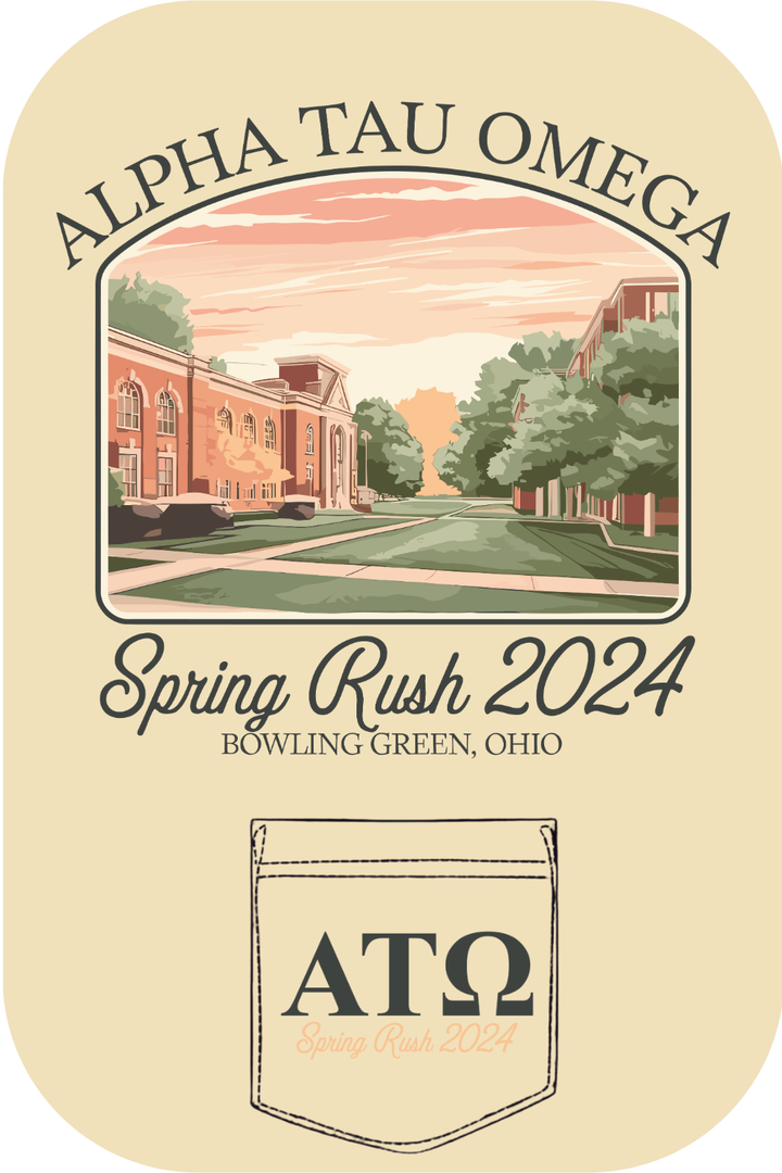 Custom Alpha Tau Omega Spring Rush