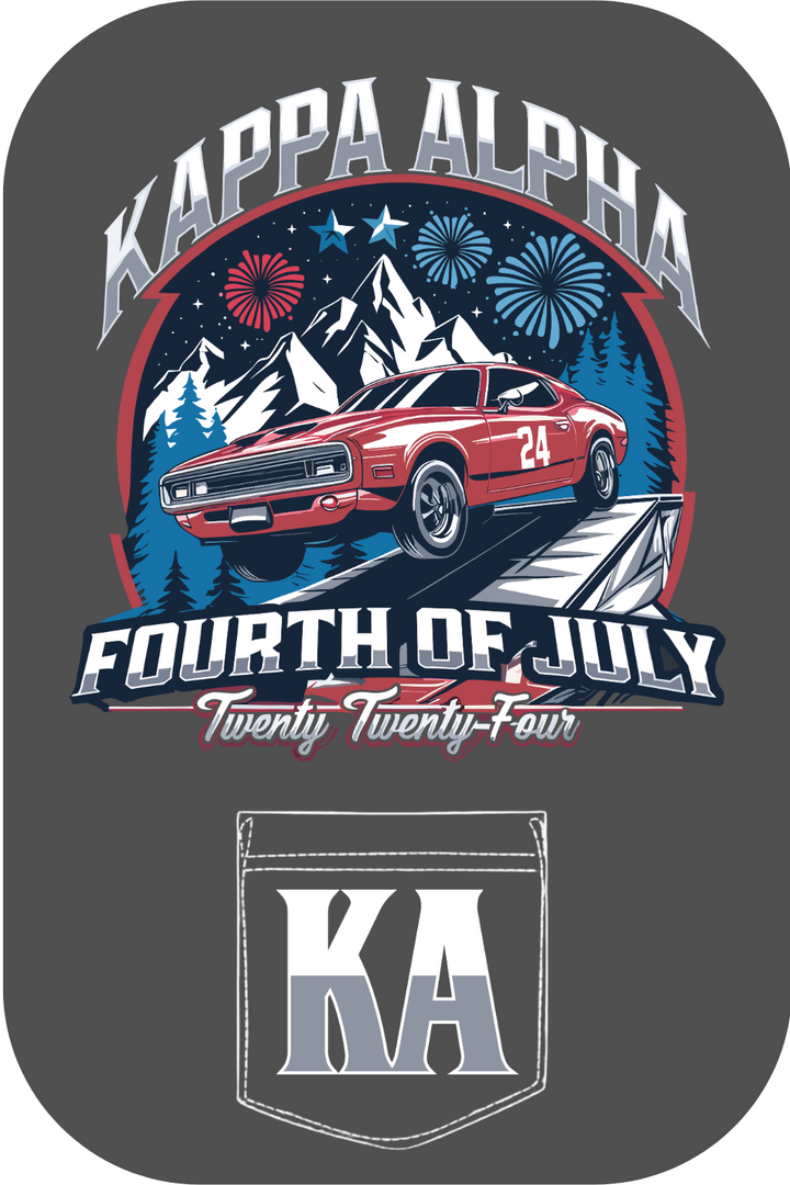 Custom Kappa Alpha Fourth July