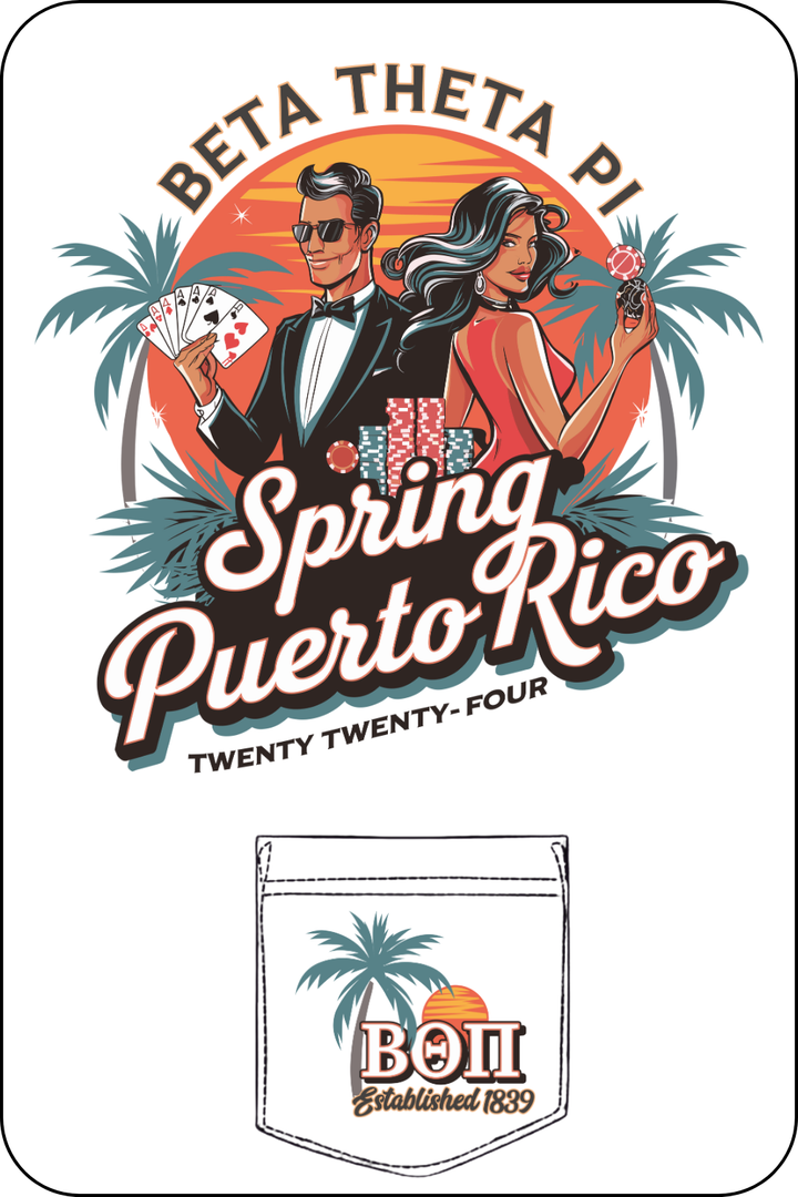 Custom Spring Puerto Rico Beta Theta Pi