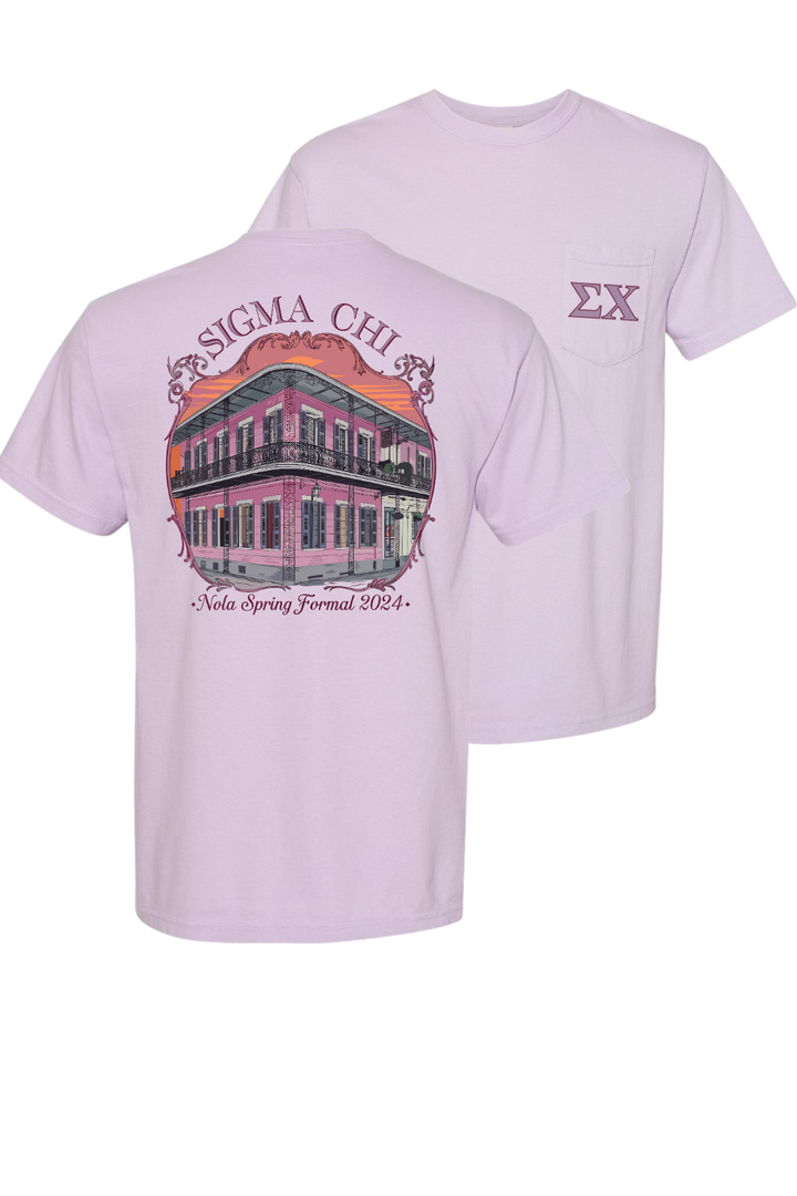 Custom Sigma Chi Nola Spring Formal